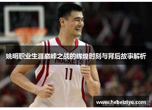 姚明职业生涯巅峰之战的辉煌时刻与背后故事解析