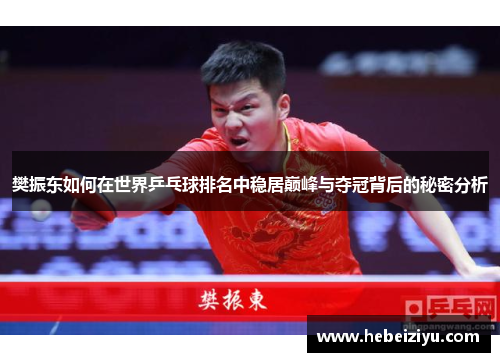 樊振东如何在世界乒乓球排名中稳居巅峰与夺冠背后的秘密分析