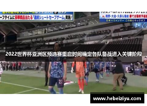 2022世界杯亚洲区预选赛重启时间确定各队备战进入关键阶段
